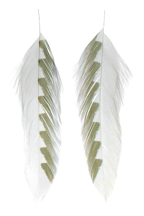 Mfc Galloups Fish Feathers - Shark Fin - Feather Craft Fly Fishing