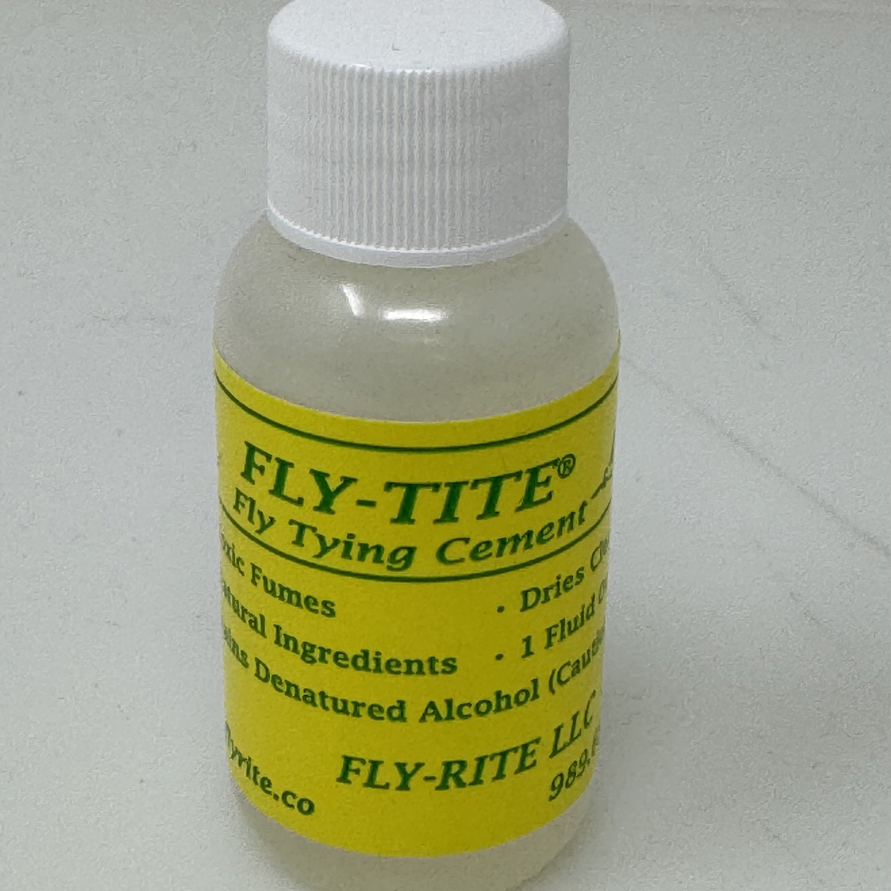 Fly Tite Fly Tying Cement - Feather Craft Fly Fishing