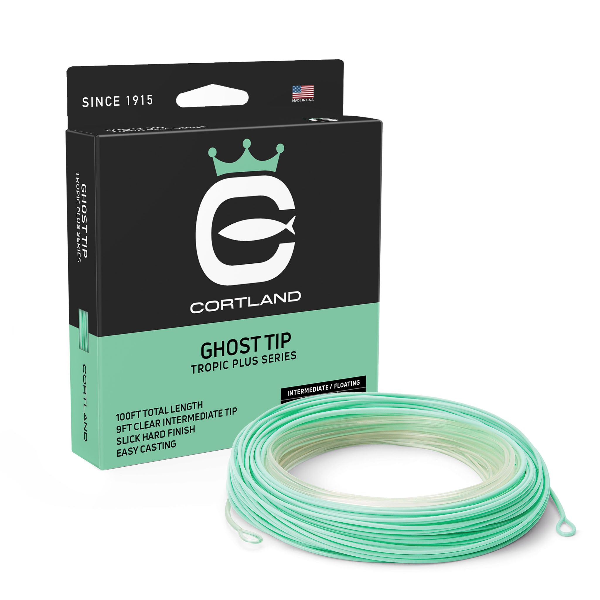Cortland Tropic Plus Ghost Tip - Feather Craft Fly Fishing