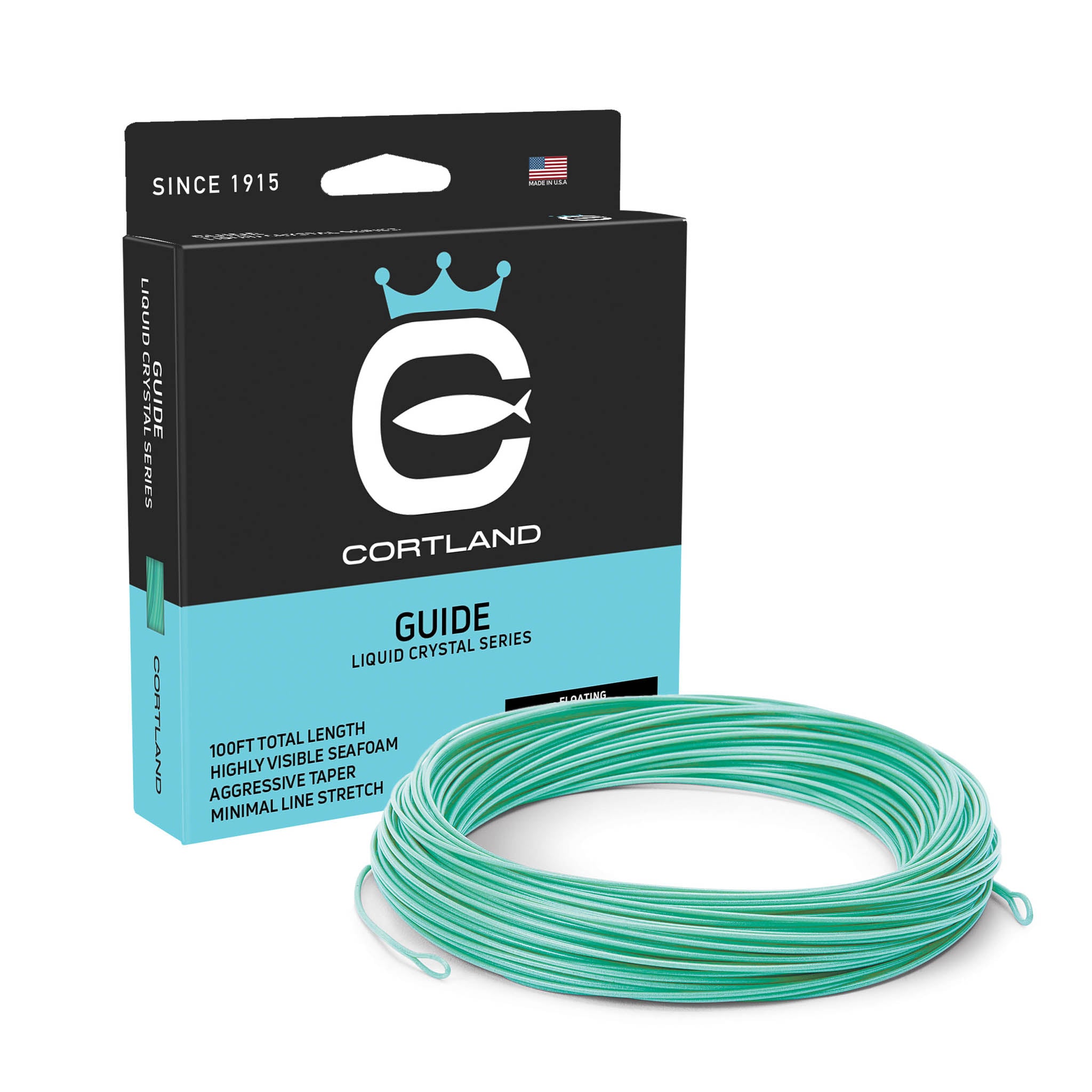 Cortland Liquid Crystal Series Guide Saltwater Fly Line - Feather Craft Fly Fishing