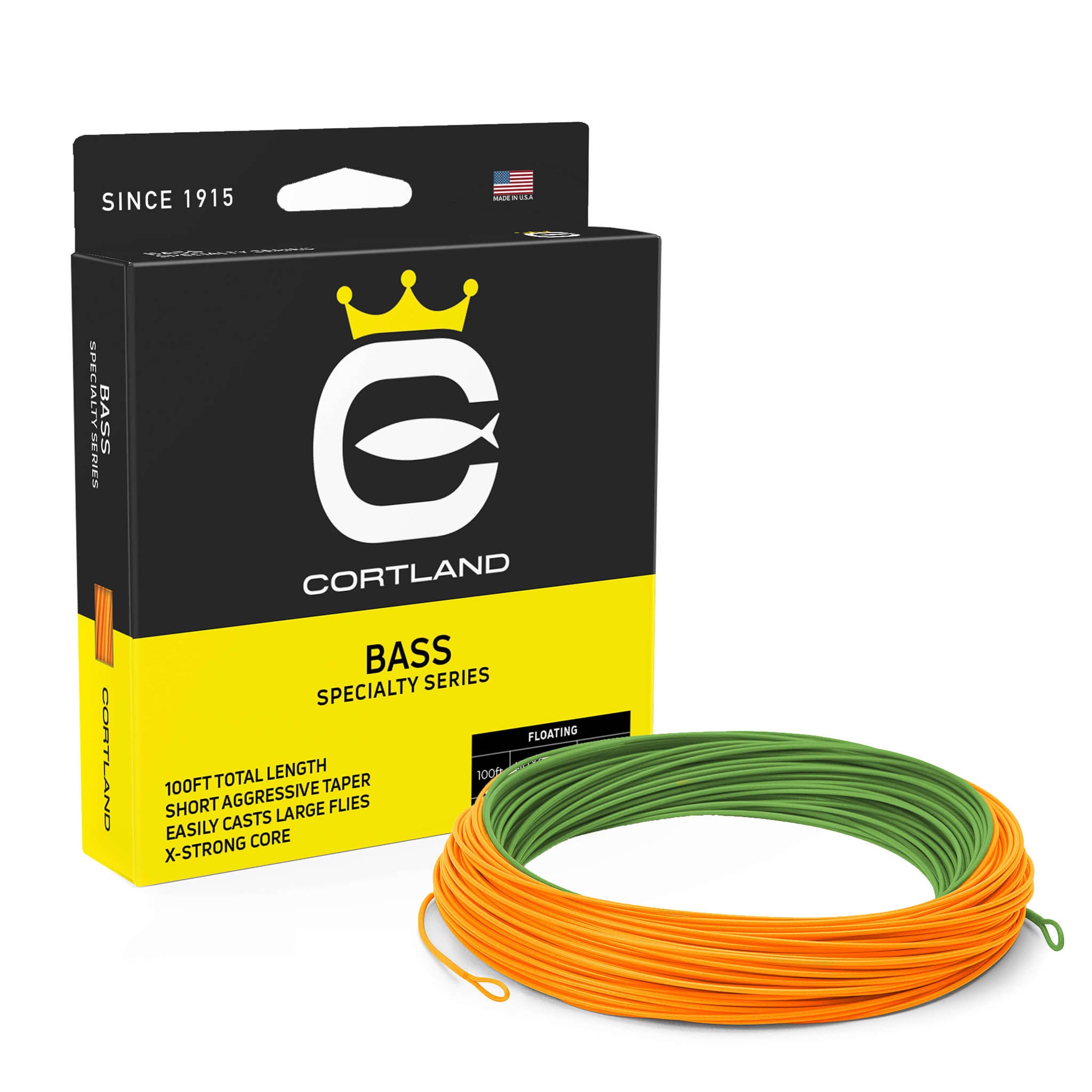 Cortland Specialty Series Bass Fly Line - Feather Craft Fly Fishing