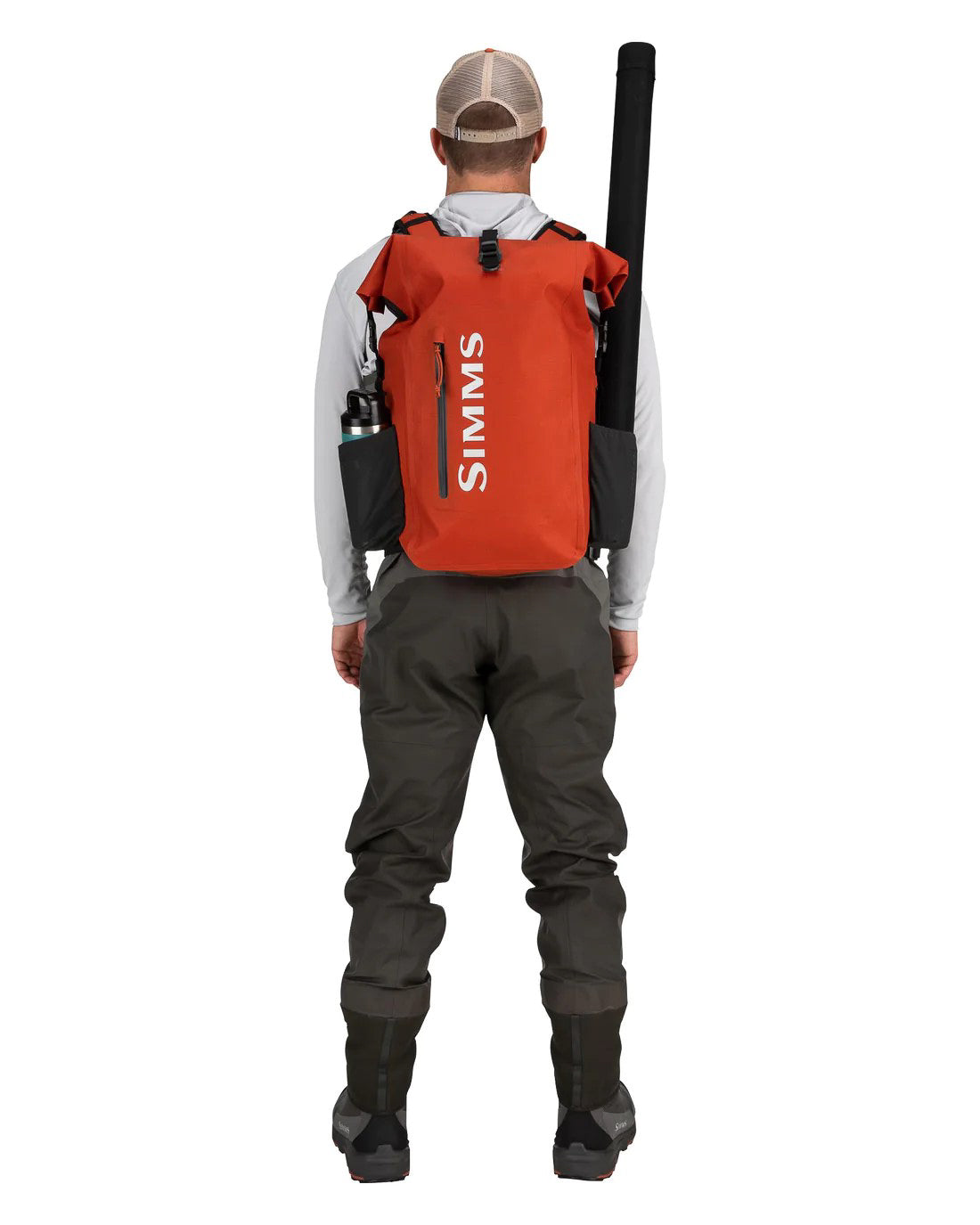 Simms Dry Creek Rolltop Backpack - Feather Craft Fly Fishing