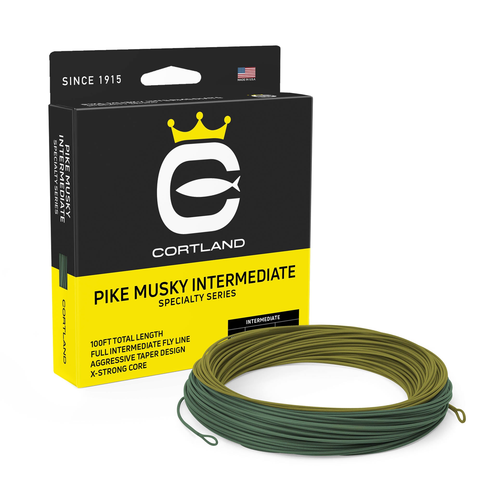 Cortland Specialty Series Pike Musky Intermediate Fly Line - Feather Craft Fly Fishing