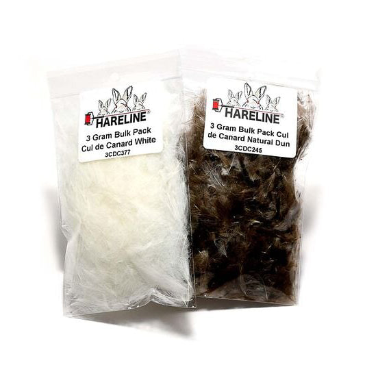 Hareline Bulk CDC 1-Gram Bulk Packs - Feather Craft Fly Fishing