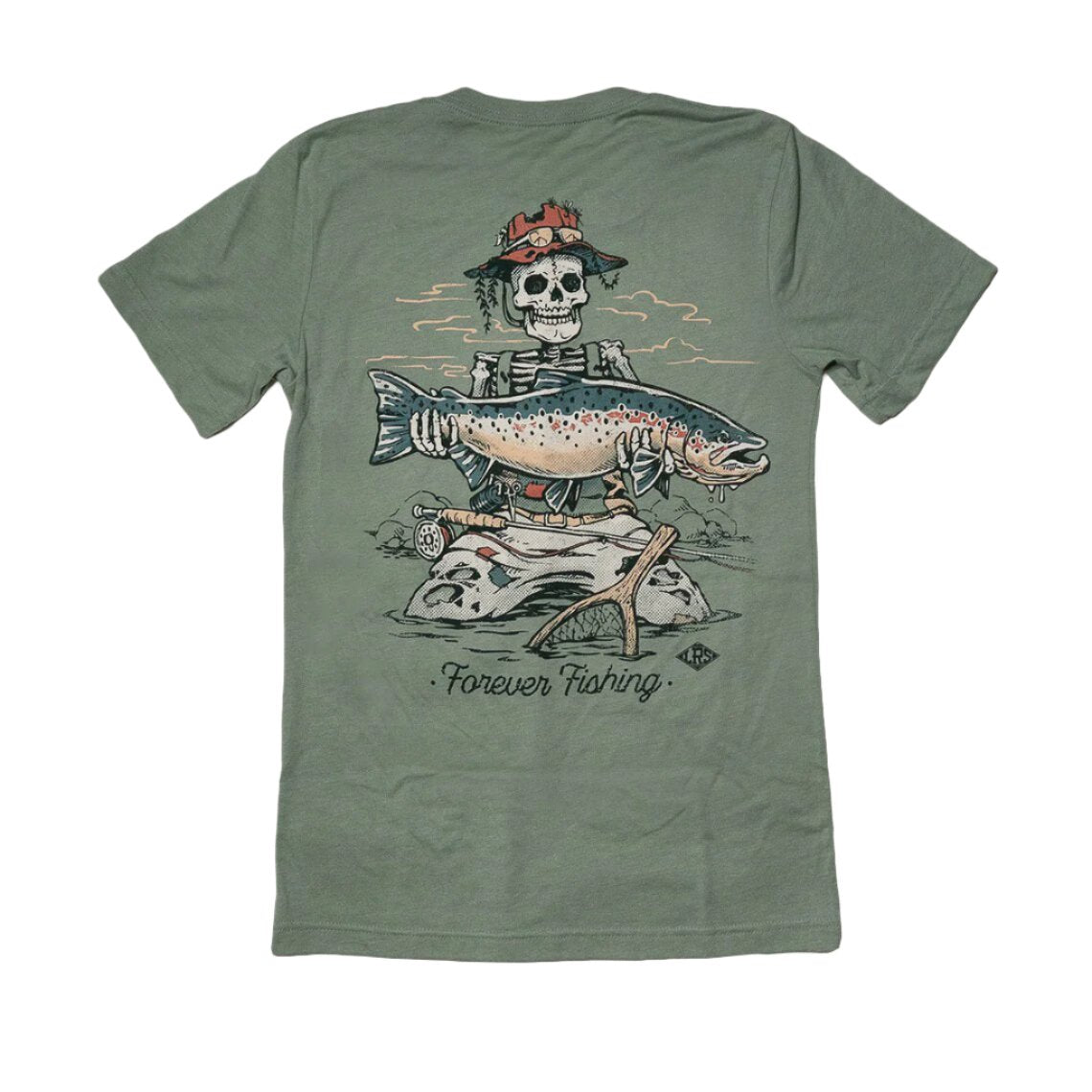 Lrs Forever Fishing Tee - Steelhead - Feather Craft Fly Fishing
