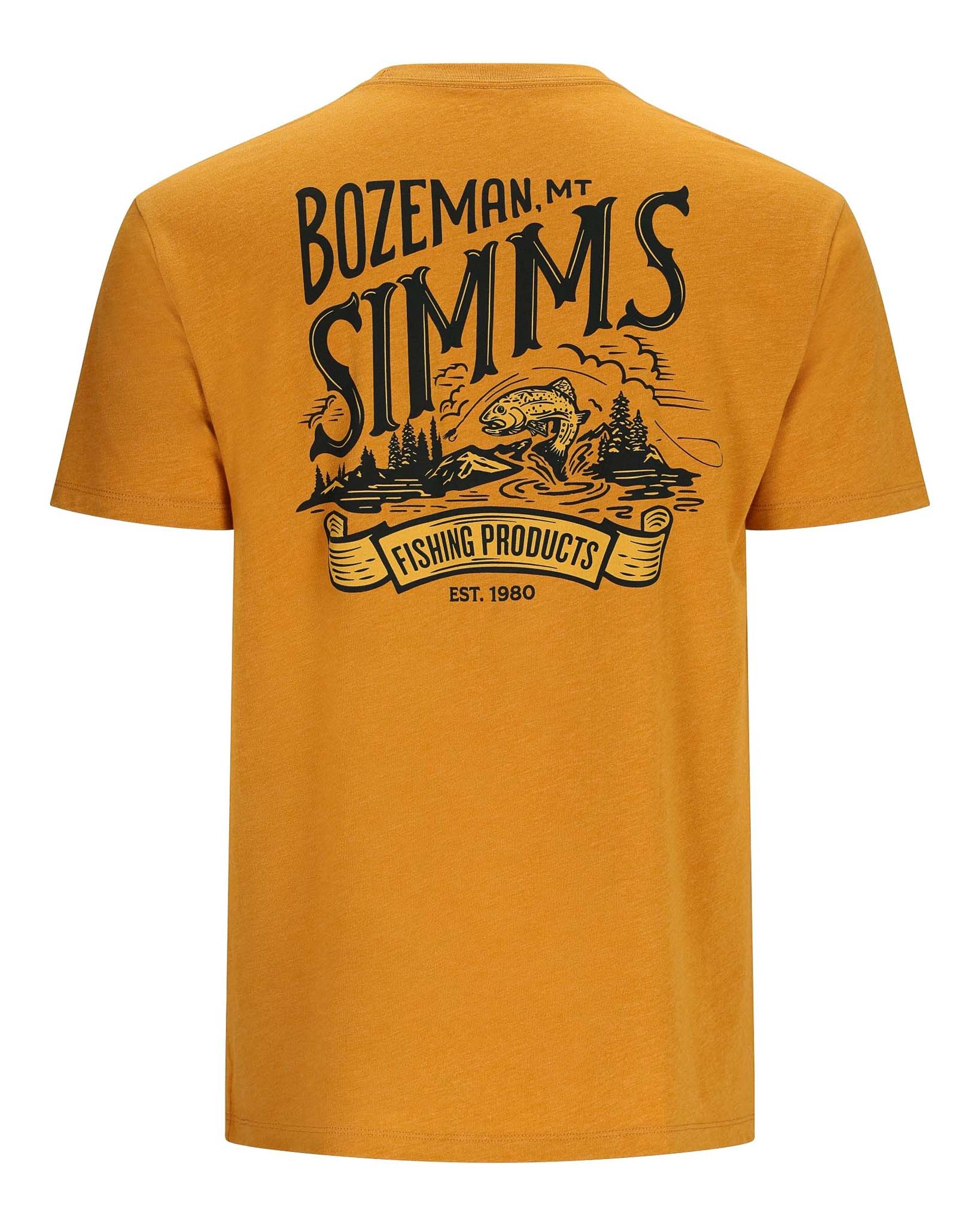 Simms Bozeman Scene T-Shirt - Feather Craft Fly Fishing