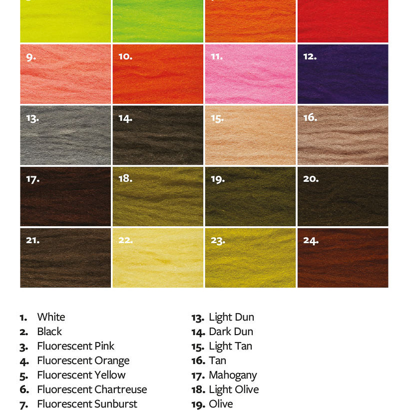 Fulling Mill Ultra Dry Yarn - Feather Craft Fly Fishing