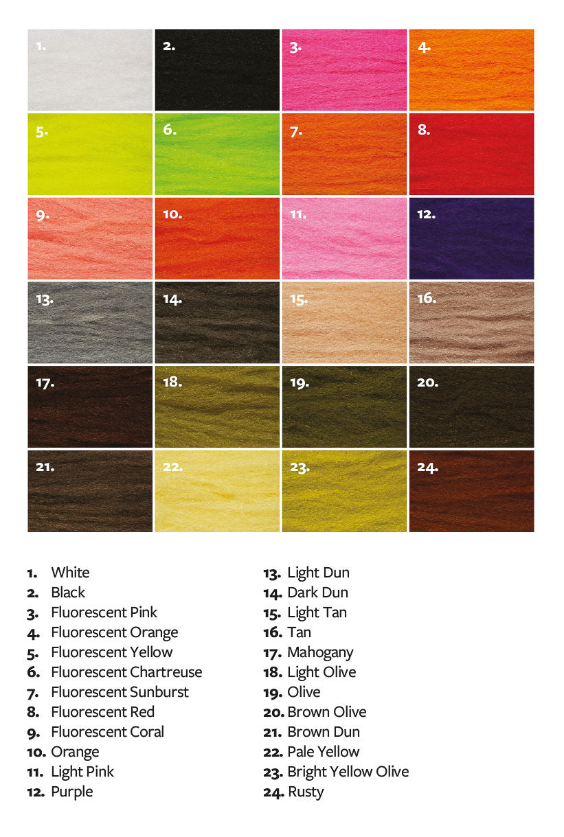 Fulling Mill Ultra Dry Yarn - Feather Craft Fly Fishing