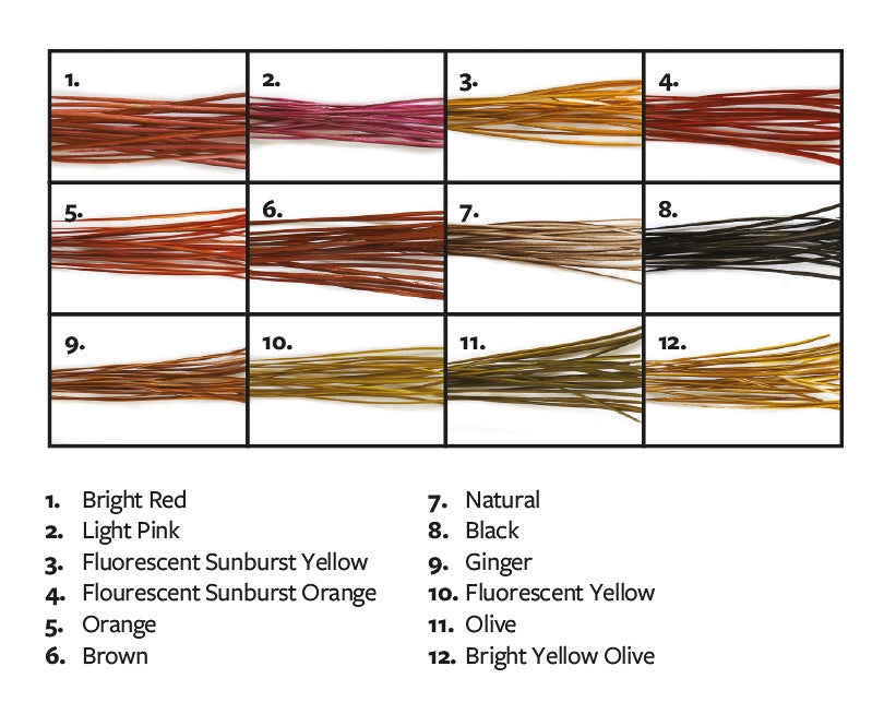 Fulling Mill Stripped Quills - Feather Craft Fly Fishing