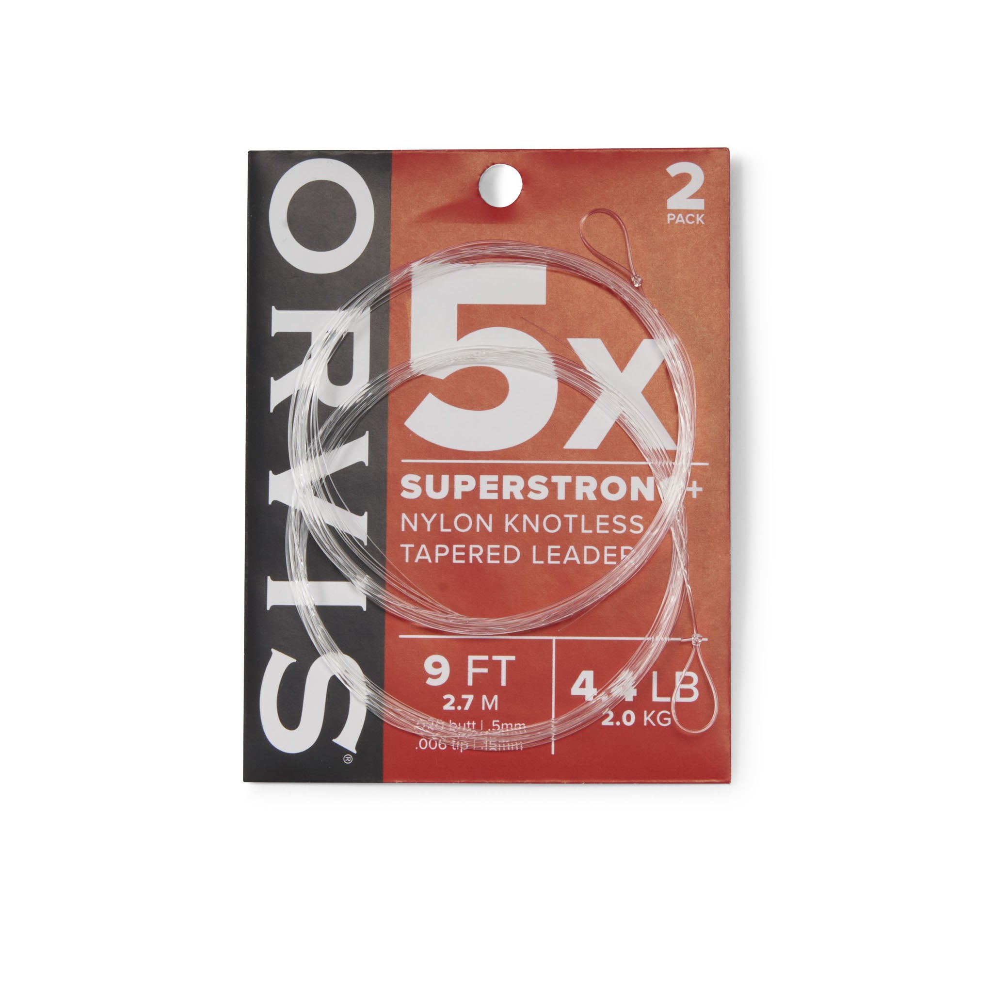 Orvis Super-Strong Knotless Tapered Leaders - 2-Pak - Feather Craft Fly Fishing