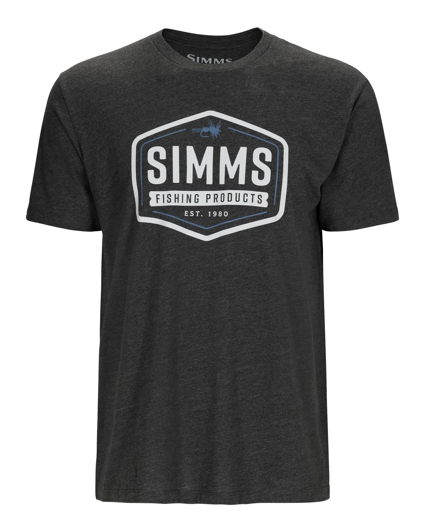 Simms Fly Patch T-Shirt - Feather Craft Fly Fishing
