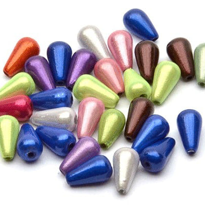 MFC Teardrop 6Mm Streamer Beads - Feather Craft Fly Fishing