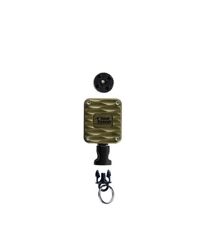 Gear Keeper Premium Aluminum Micro Zinger - Feather Craft Fly Fishing