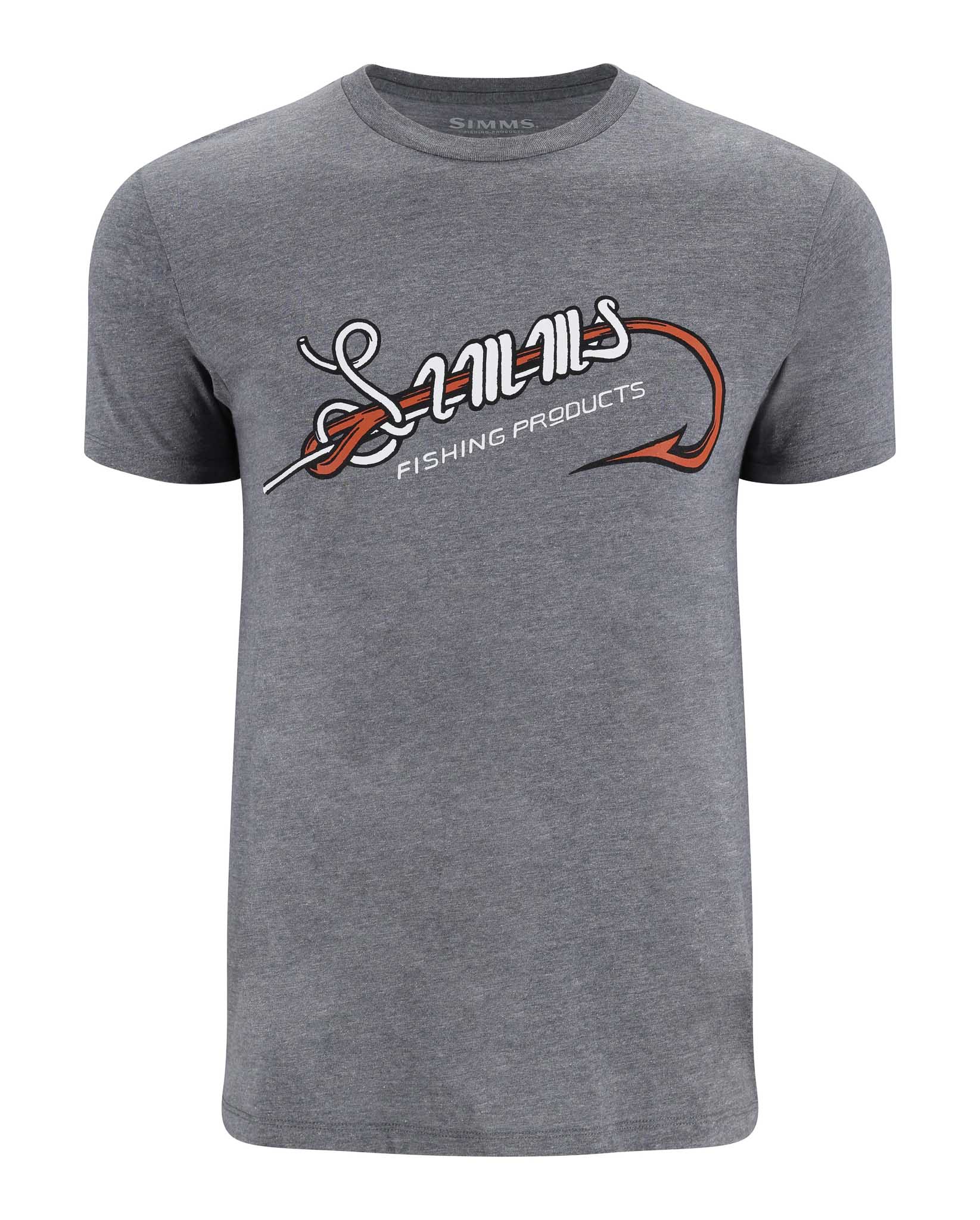 Simms Hook & Loop Logo T-Shirt - Feather Craft Fly Fishing