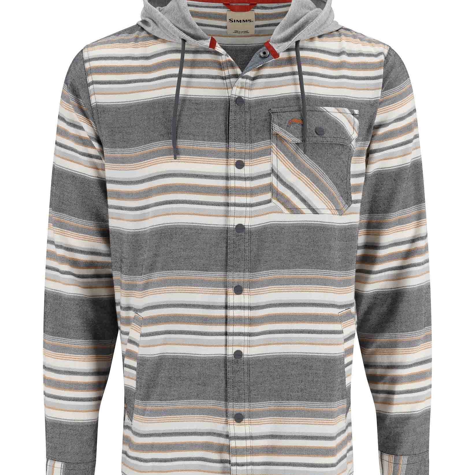 Simms Santee Flannel Hoody - Feather Craft Fly Fishing