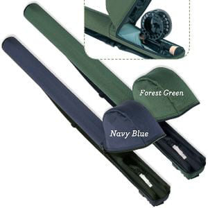 Feather Craft Premium Double 4-Piece Rod & Reel Cases - Feather Craft Fly Fishing