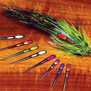 Real Fake Jungle Cock Eyes - Feather Craft Fly Fishing