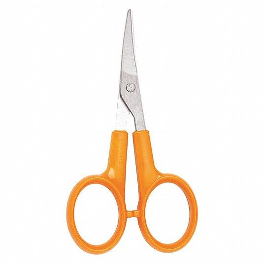 Fiskars 4" Curve Scissors - Feather Craft Fly Fishing