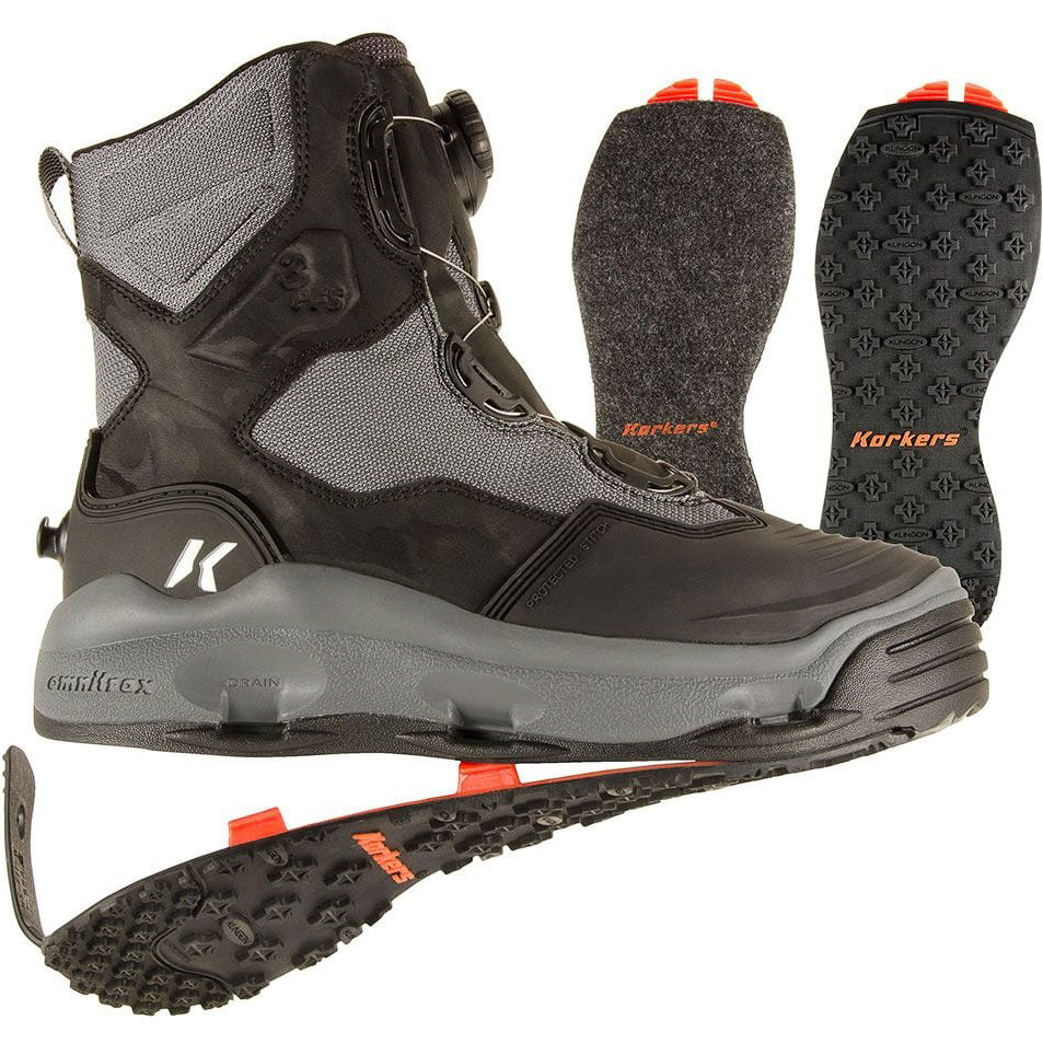 Korkers Darkhorse Wading Boot - Feather Craft Fly Fishing