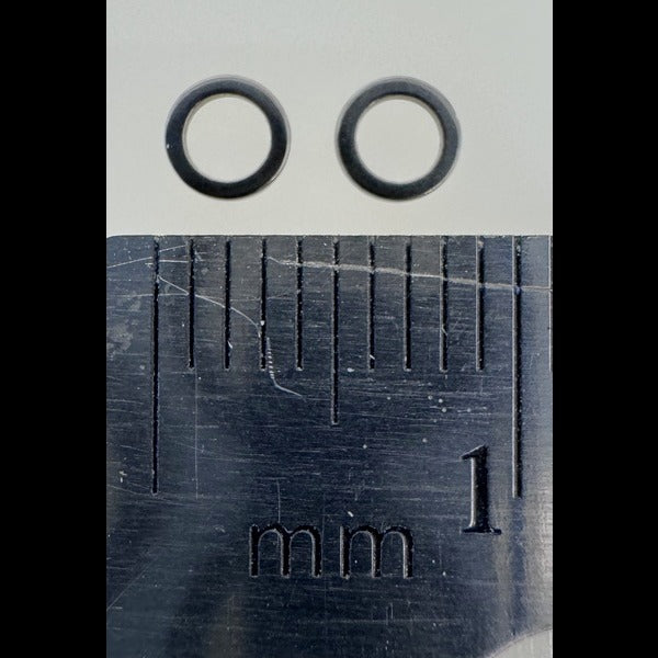 Feather Craft Tiny Metal Leader Rings #3 - Feather Craft Fly Fishing