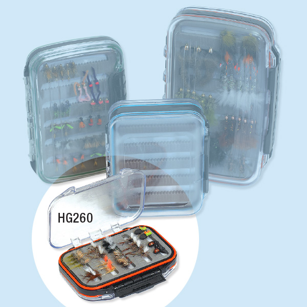 Feather Craft Waterproof Fly Box - Midge - Feather Craft Fly Fishing