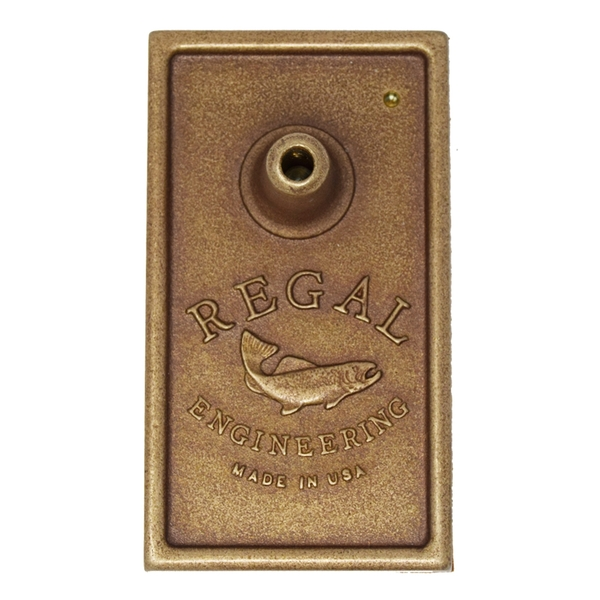Regal Traditional Bronze Pedestal Base - Feather Craft Fly Fishing
