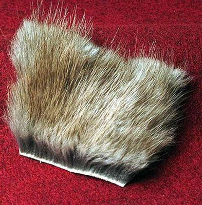 Genuine Muskrat On The Skin - Feather Craft Fly Fishing