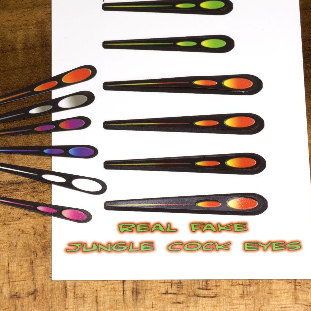 Real Fake Jungle Cock Eye Sampler - Feather Craft Fly Fishing