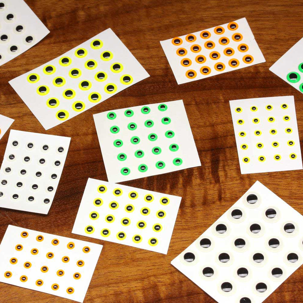 Fluorescent Fly Eyes - Feather Craft Fly Fishing