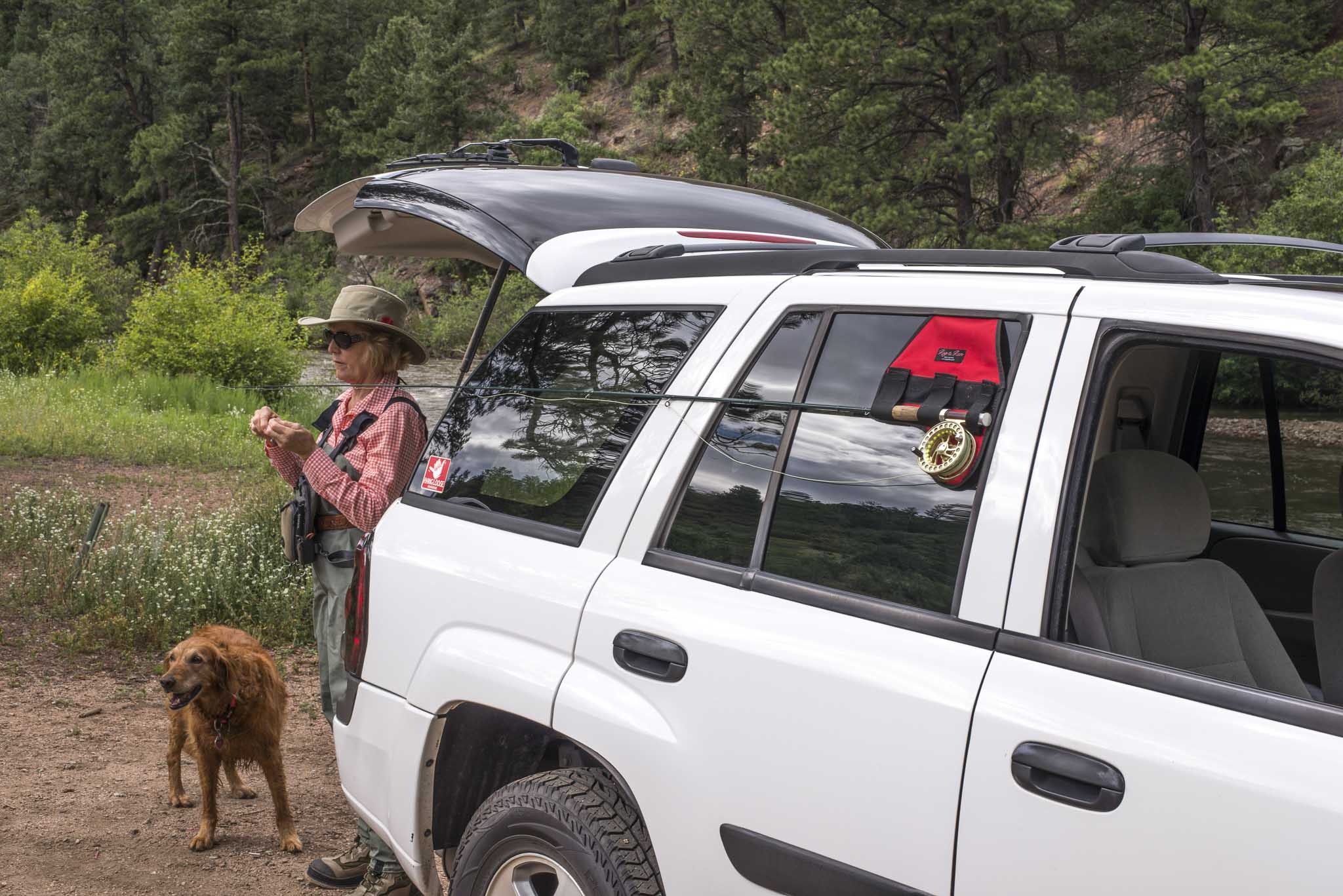 Rig & Run Rod Holder - Feather Craft Fly Fishing