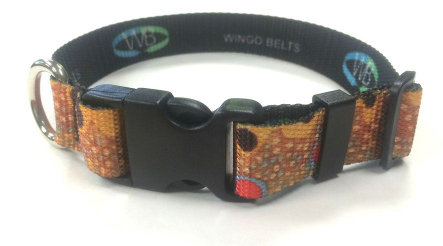 Wingo Fish Skin Dog Collars - Feather Craft Fly Fishing