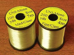 Uni-Translucent Clear Mono Thread - Feather Craft Fly Fishing