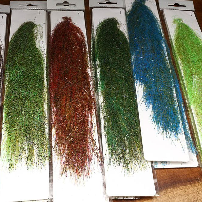 Senyos Metallic Barred Predator Wrap - Feather Craft Fly Fishing