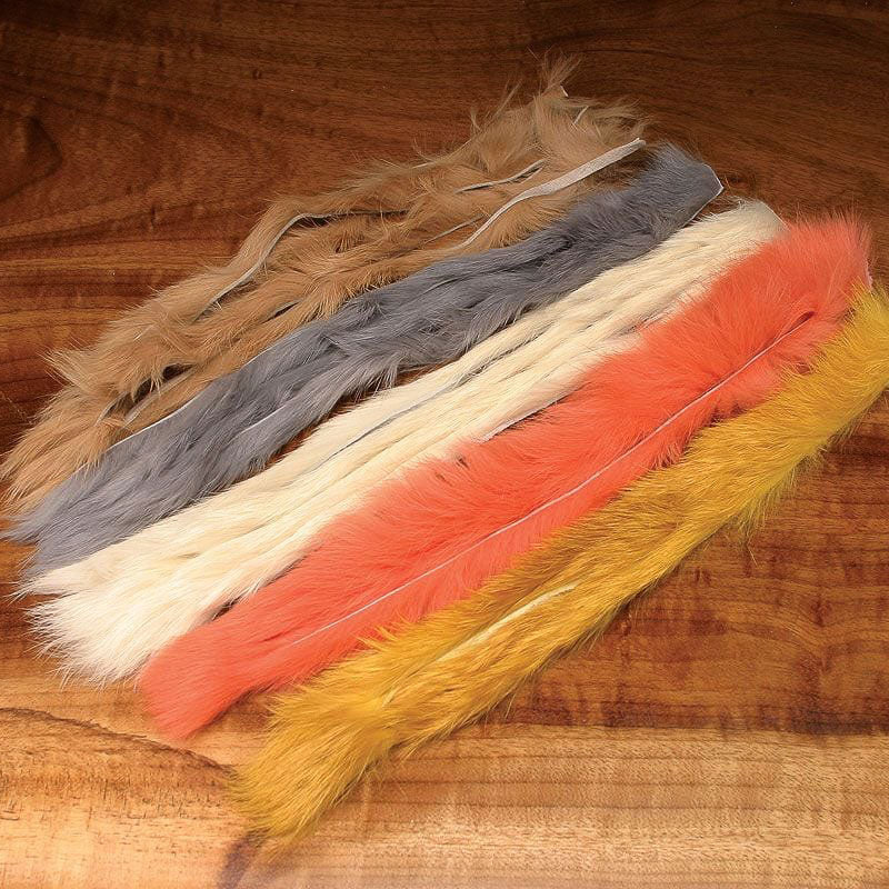 1/8" Rabbit Hide Strips - Feather Craft Fly Fishing