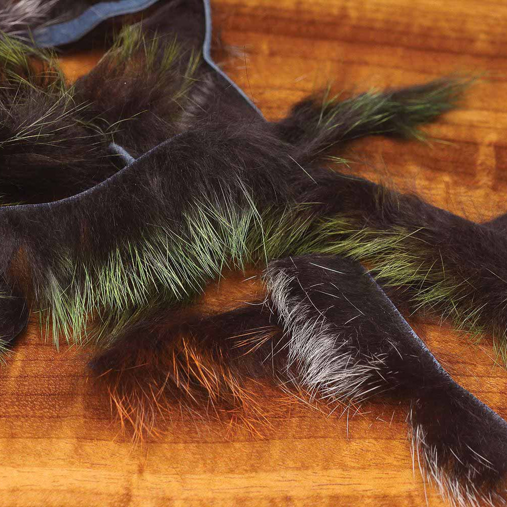 Cross-Cut Frostip Rabbit Strips - Feather Craft Fly Fishing