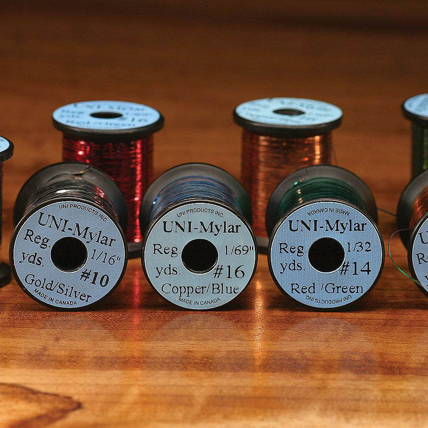 Uni Mylar Flat Tinsel - Feather Craft Fly Fishing