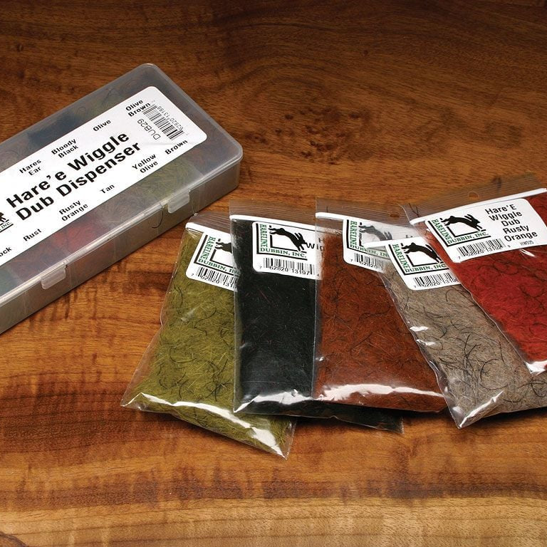 Hareline Hare'E Wiggle Dub Dispenser - Feather Craft Fly Fishing