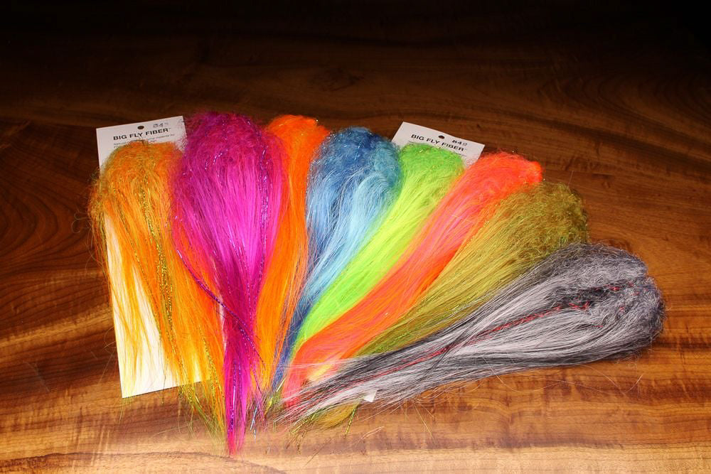 Big Fly Fiber With Curl - Feather Craft Fly Fishing