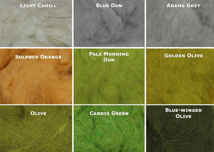 Wapsi 100% Beaver Belly Dubbing - Feather Craft Fly Fishing