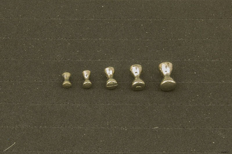 Presentation Nickel-Plated Lead Eyes - Feather Craft Fly Fishing