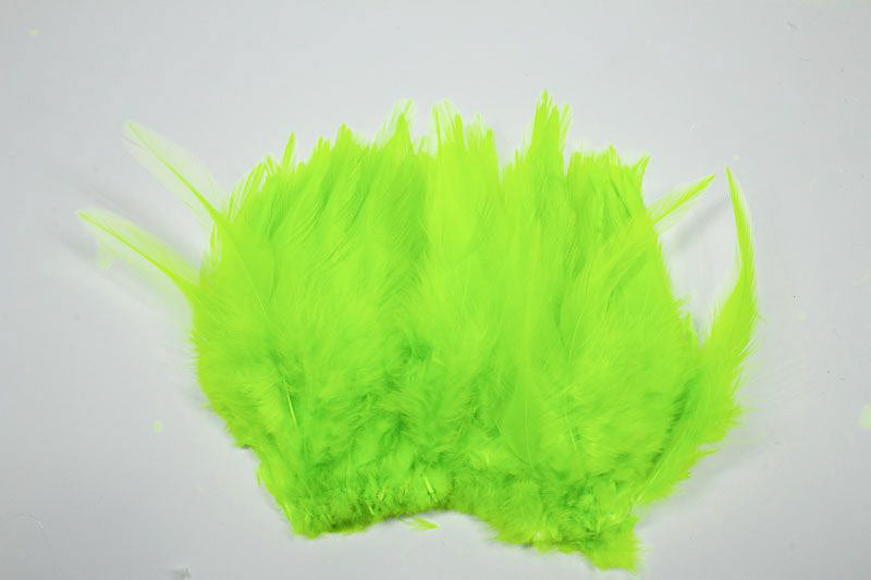 Strung 3"-5" China Saddle Hackle For Popper Tails - Feather Craft Fly Fishing