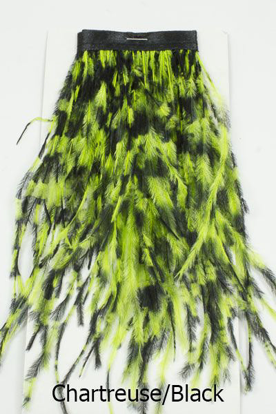 Mfc Strung Ostrich Herl - Barred - Feather Craft Fly Fishing