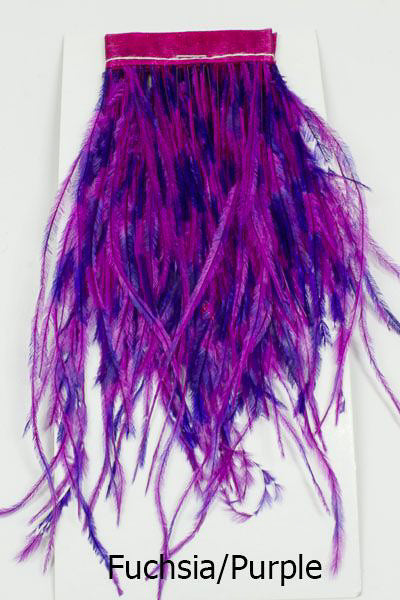 Mfc Strung Ostrich Herl - Barred - Feather Craft Fly Fishing