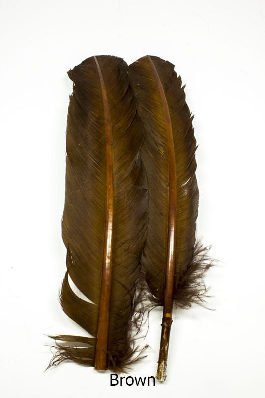 Feather Craft Dyed Turkey Rounds - Feather Craft Fly Fishing