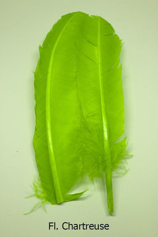 Feather Craft Dyed Turkey Rounds - Feather Craft Fly Fishing