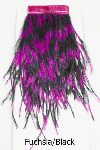 Mfc Strung Ostrich Herl - Barred - Feather Craft Fly Fishing