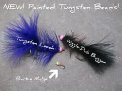 Painted Tungsten Beads - Feather Craft Fly Fishing