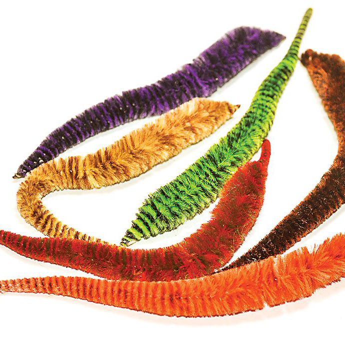 Uv2 Variegated Mini Mangum Dragon Tails - Feather Craft Fly Fishing