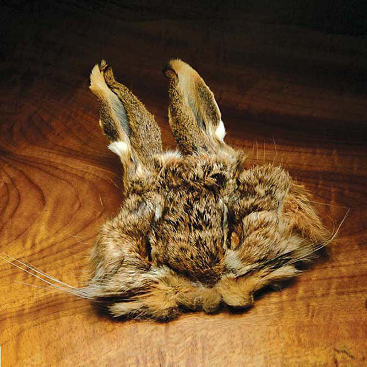 Jumbo Natural Hares Mask - Feather Craft Fly Fishing
