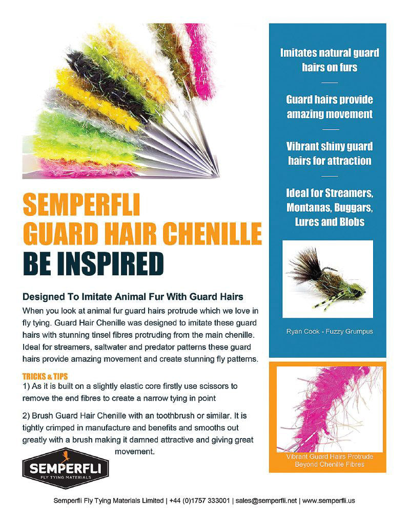 Semperfli Guard Hair Chenille - Feather Craft Fly Fishing